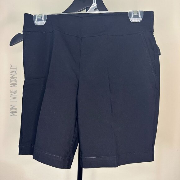 Talbots Petite Black 4P Shorts - Picture 1 of 4